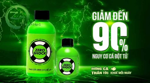 ZERO SHOCK - Chống cá bị sốc nước – Giúp Cá Cảnh Khỏe Mạnh 3