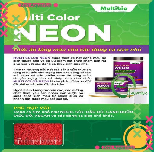 Thức Ăn Cá Cảnh Multi Color Neon 6